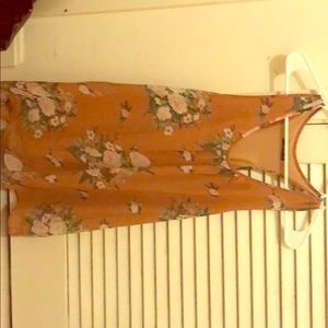 Floral long top